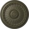 Ekena Millwork Brunswick Ceiling Medallion (Fits Canopies up to 4 1/2"), Hand-Painted Witch Hazel, 27"OD x 2 1/2"P CM27BRWHF - alternate 1